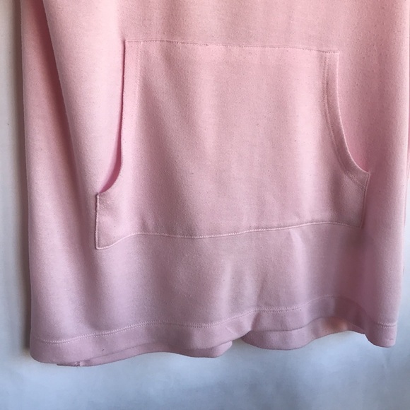 Forever 21 pink hooded short sleeve tunic - Picture 4 of 8